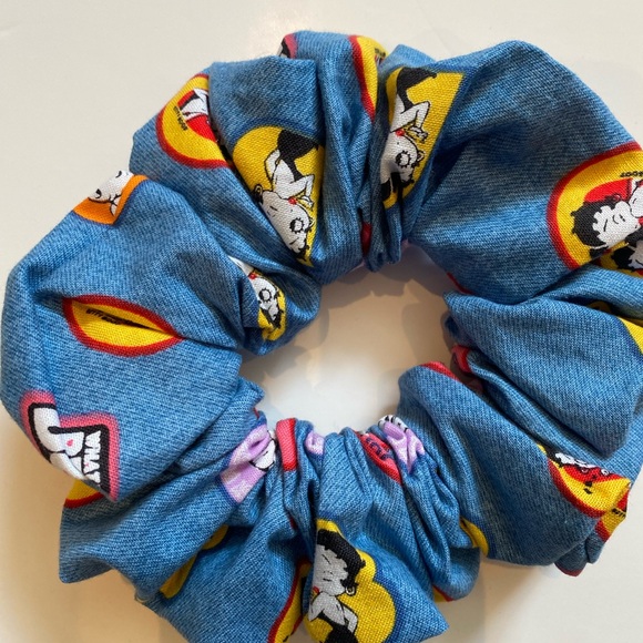 XXL scrunchie surdimensionné en coton Fait au Canada 🇨🇦 - Picture 2 of 2